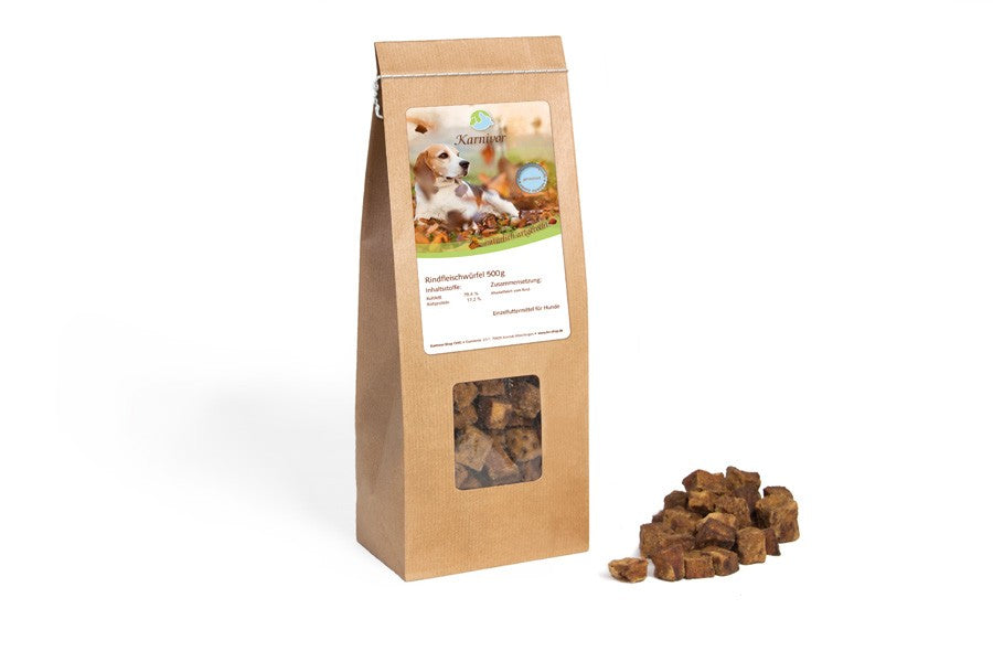 Rindfleischwürfel getrocknet 500g