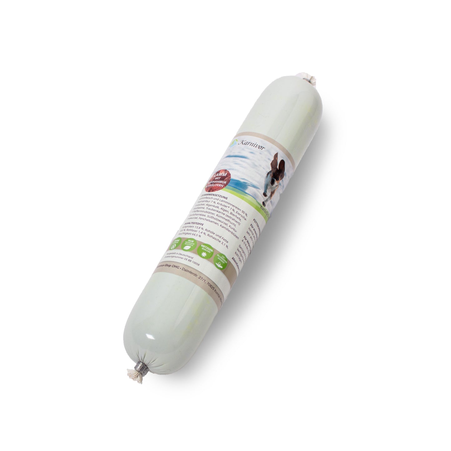 Lamm mit Topinambur Metzgerrolle 400g