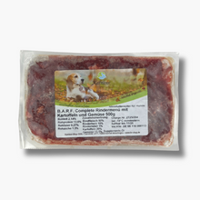 BARF Complete Rindermenü mit Kartoffeln und Gemüse 500g