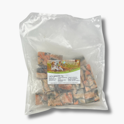 Lachs, gewürfelt 1kg
