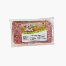 Entenfleisch mit Knochen gewolft