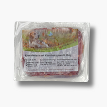 Entenfleisch mit Knochen gewolft