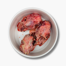 Kaninchenköpfe, 3 Stk.