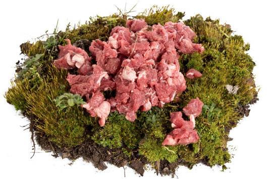 Rindfleisch, mager gewolft