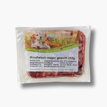 Rindfleisch, mager gewolft